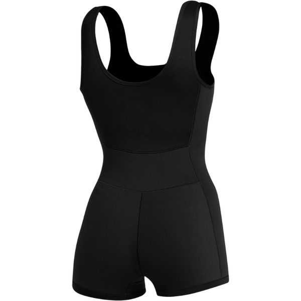 2026 Mystic Womens Lunar 2mm Zip Free Short Jane Wetsuit 35000.240213 - Black